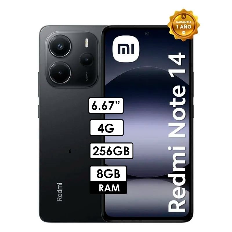 Redmi Note 14 256GB 8GB RAM smartphone