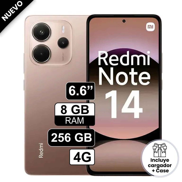 Redmi Note 14 256GB 8GB RAM smartphone en República Dominicana