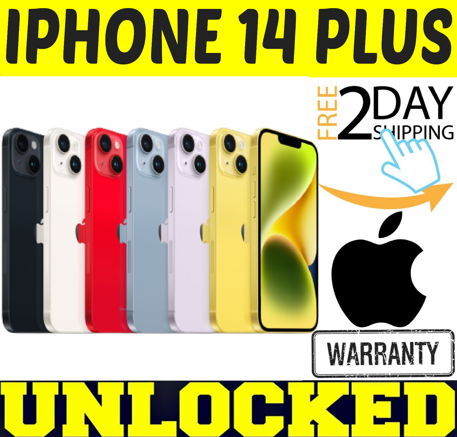 Apple iPhone 14 Plus 128GB Desbloqueado en República Dominicana