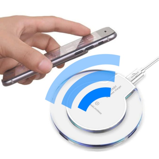 Cargador inalámbrico Qi Wireless para smartphone en República Dominicana