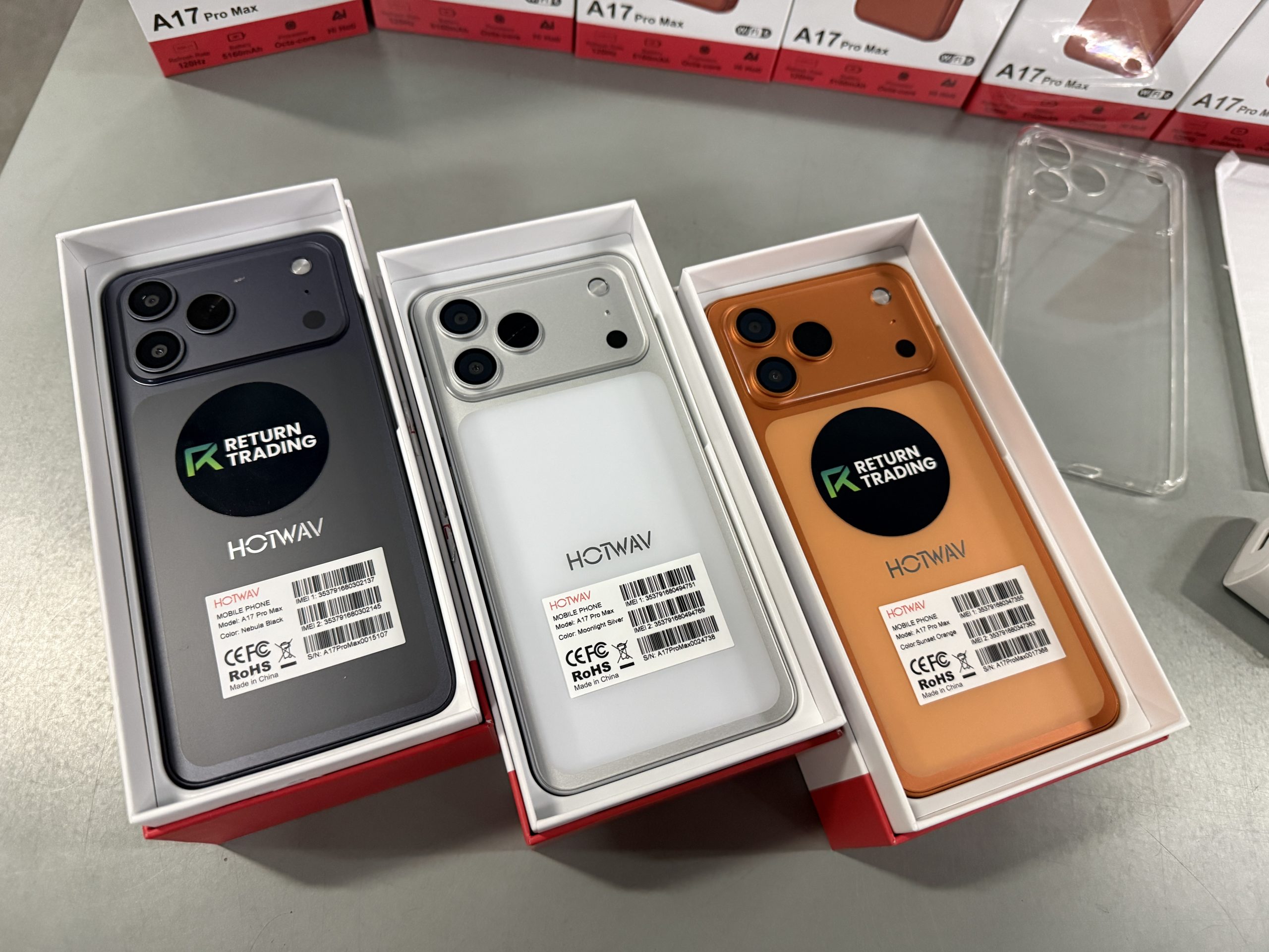Hotwav A17 Pro Max Teléfono Móvil en República Dominicana