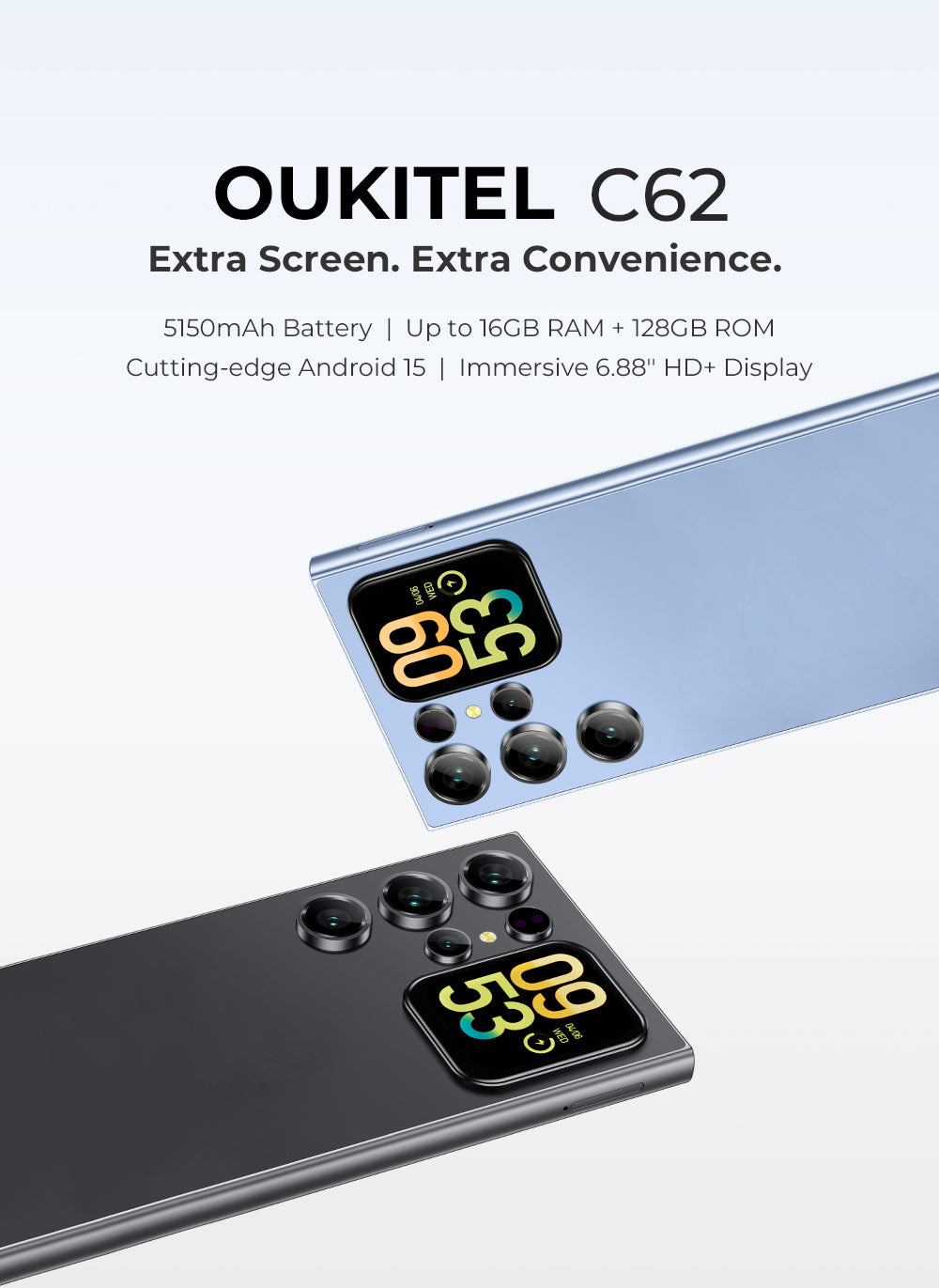 OUKITEL C62 teléfono móvil en República Dominicana