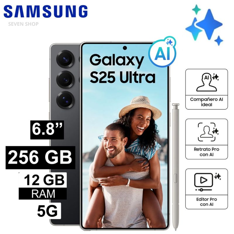 Samsung Galaxy S25 Ultra 256GB 12GB RAM en República Dominicana