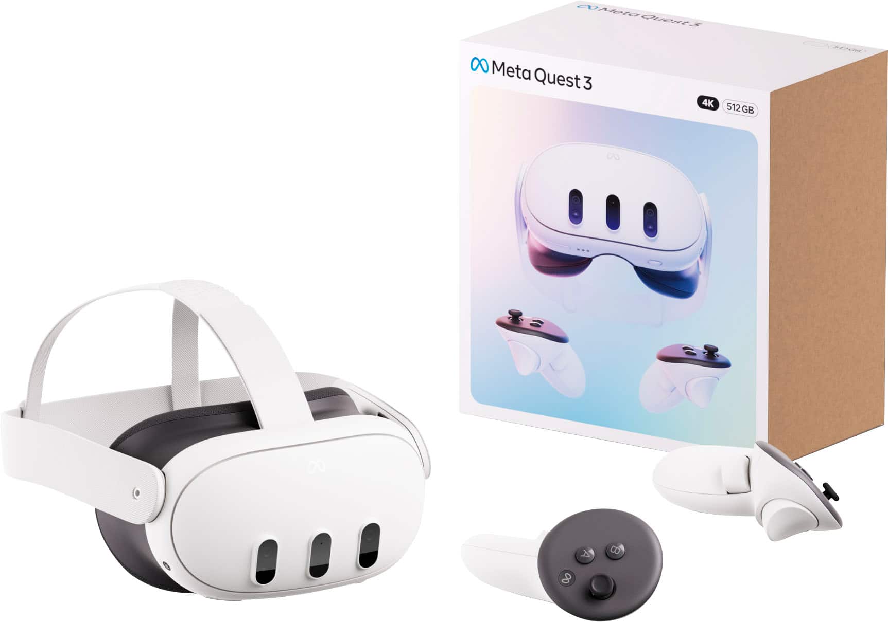 Meta Quest 3 Casco VR 4K 512GB en República Dominicana