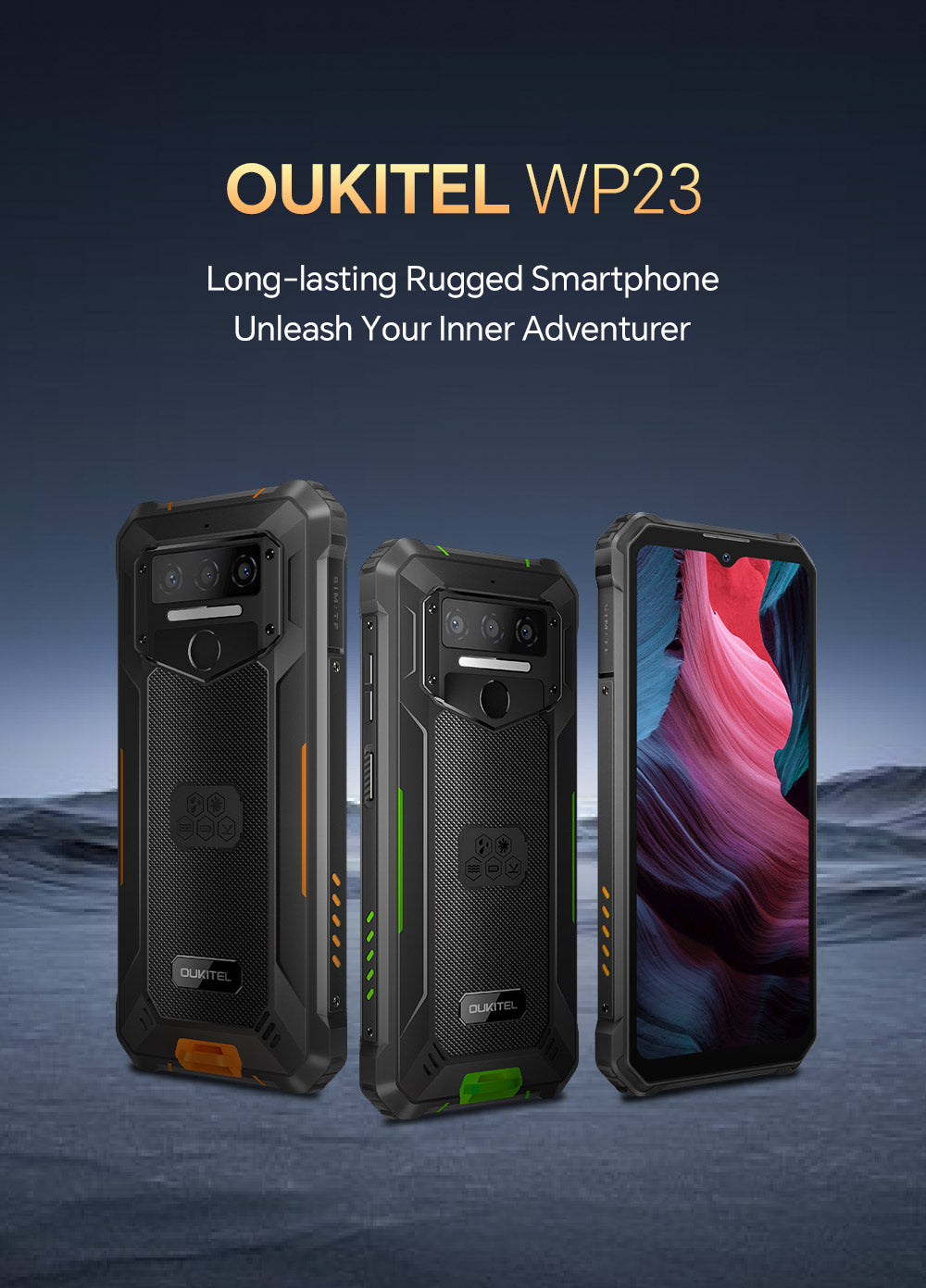 OUKITEL WP23 Teléfono Rugerizado en República Dominicana