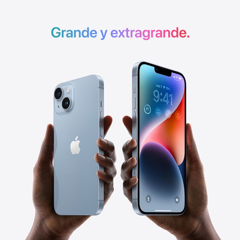 Apple iPhone 14 Desbloqueado 128GB Azul Blanco Rojo en República Dominicana