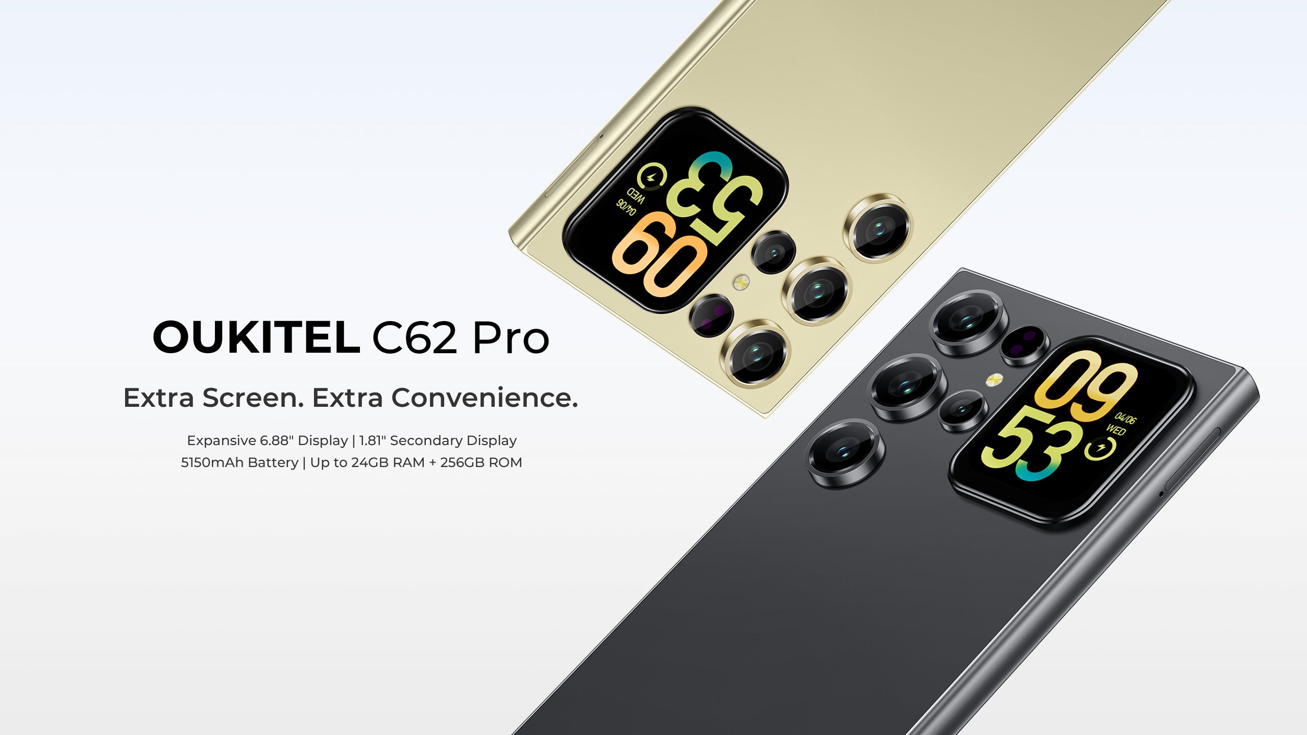 Oukitel C62 Pro Smartphone 256GB