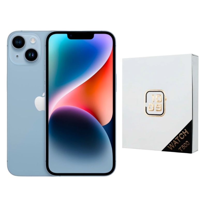 Apple iPhone 14 Plus 128GB Azul Rojo en República Dominicana