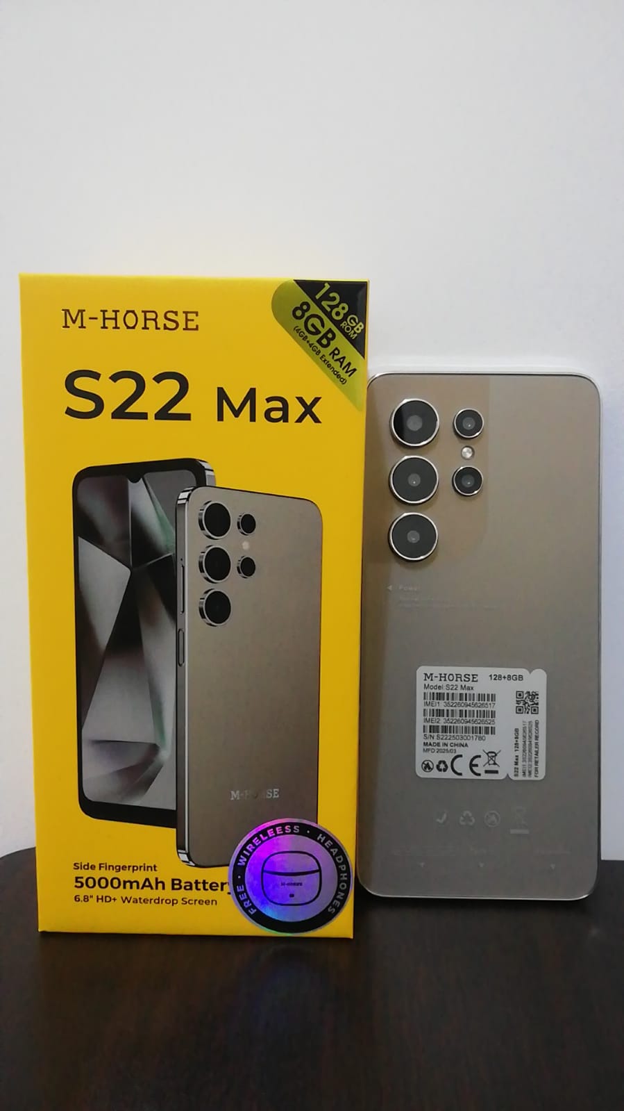 MHORSE S22 MAX Smartphone 8GB 128GB