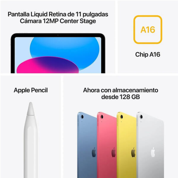 Apple iPad 11ª Gen A16 WiFi 128GB en República Dominicana