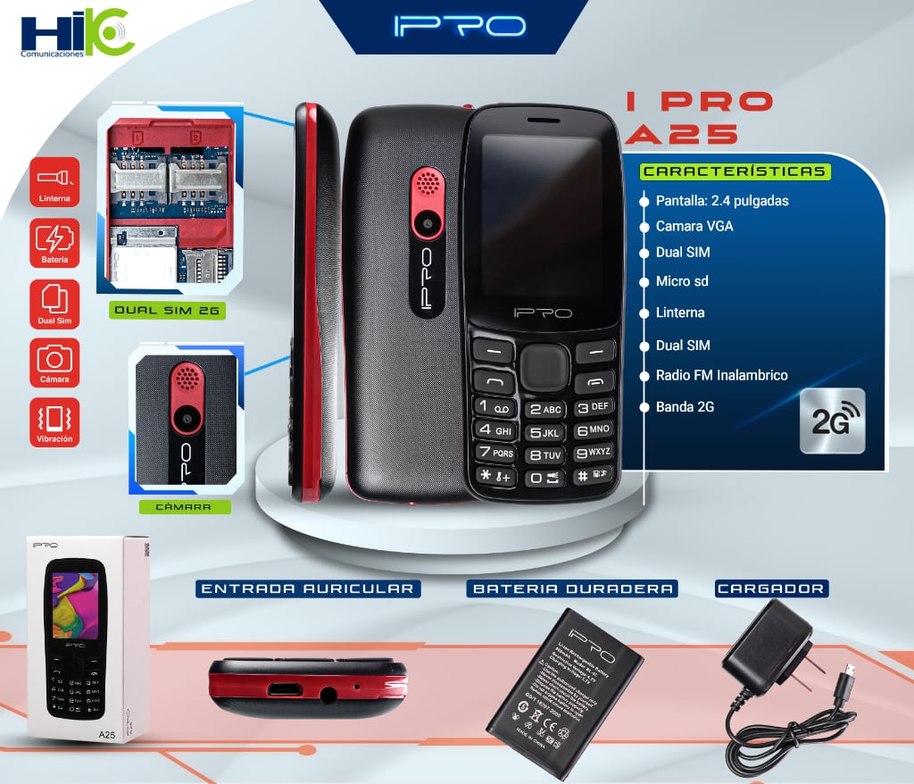 ipro A25 dispositivo móvil