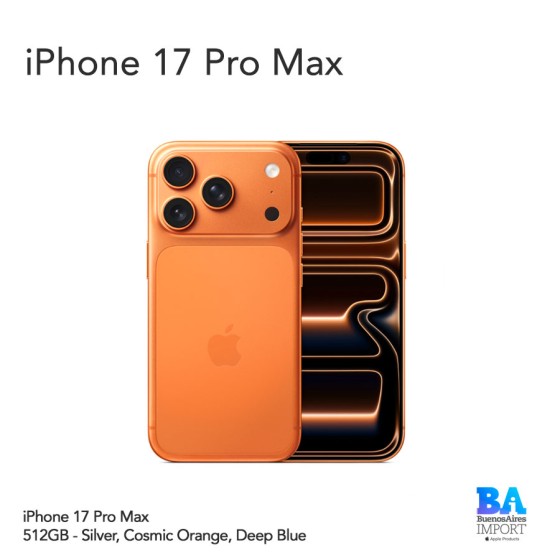 Apple iPhone 17 Pro Max 512GB en República Dominicana