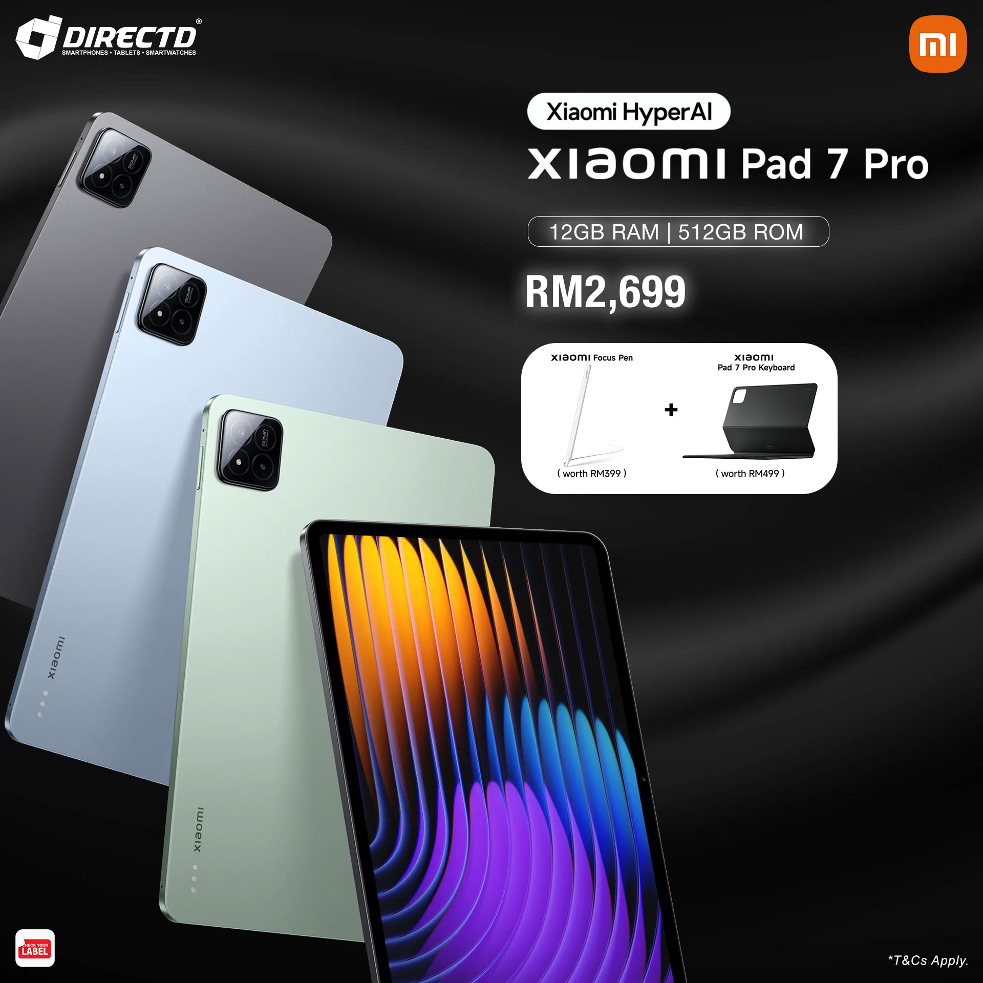 Xiaomi Pad 7 Pro Tablet 12GB RAM 512GB
