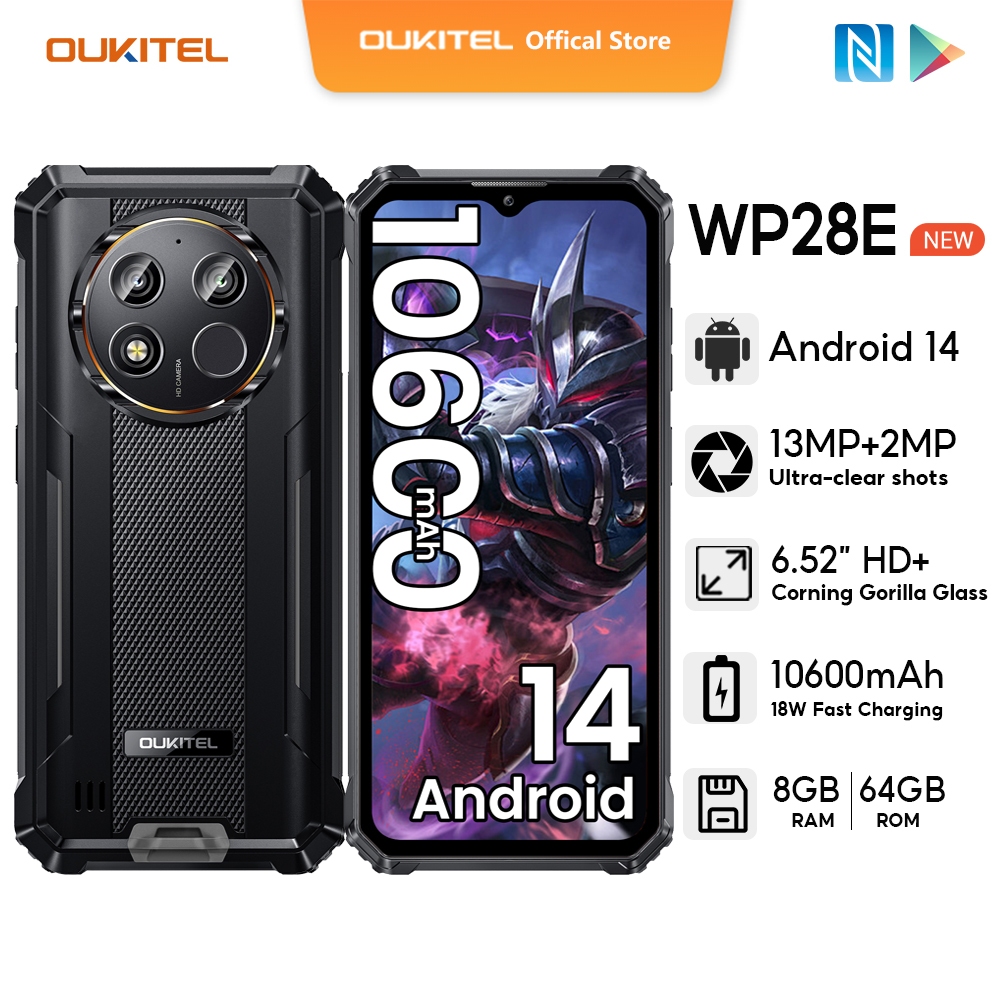 OUKITEL WP28E Smartphone Resistente 4GB 64GB en República Dominicana