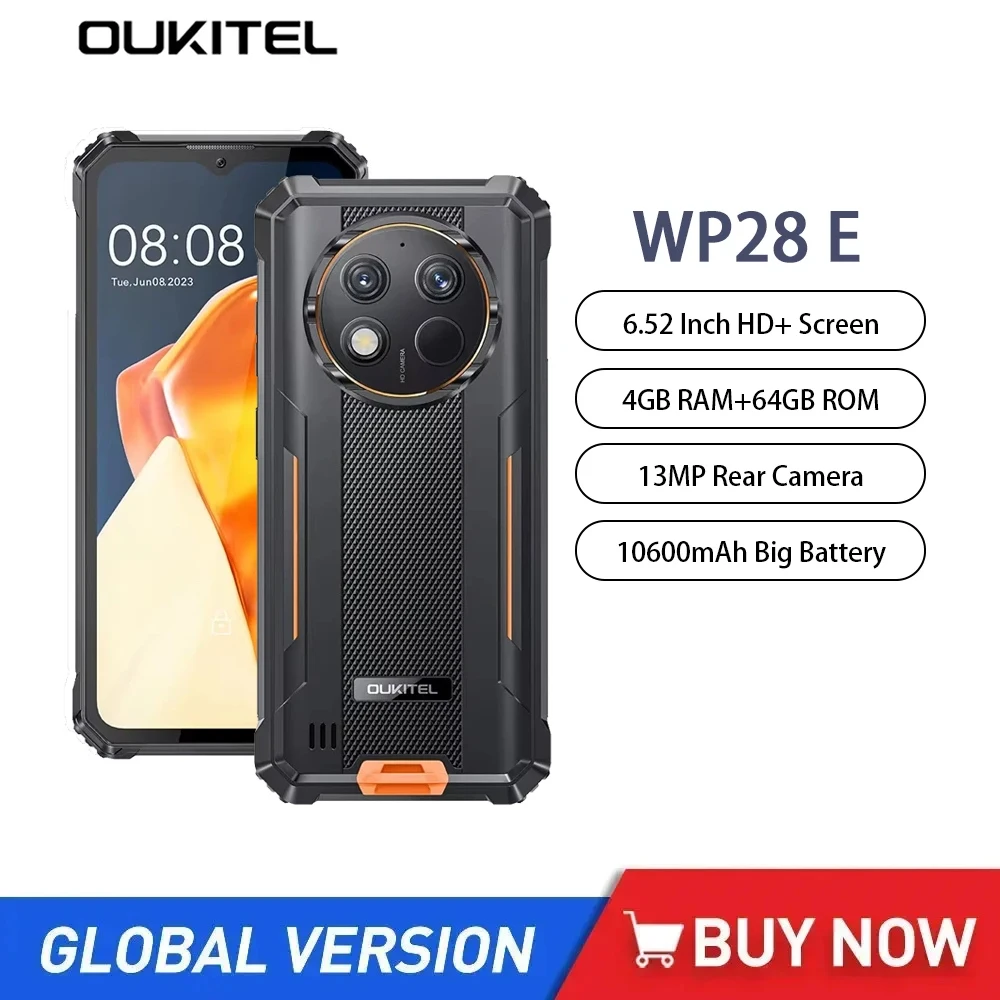OUKITEL WP28E Smartphone Resistente 4GB 64GB en República Dominicana