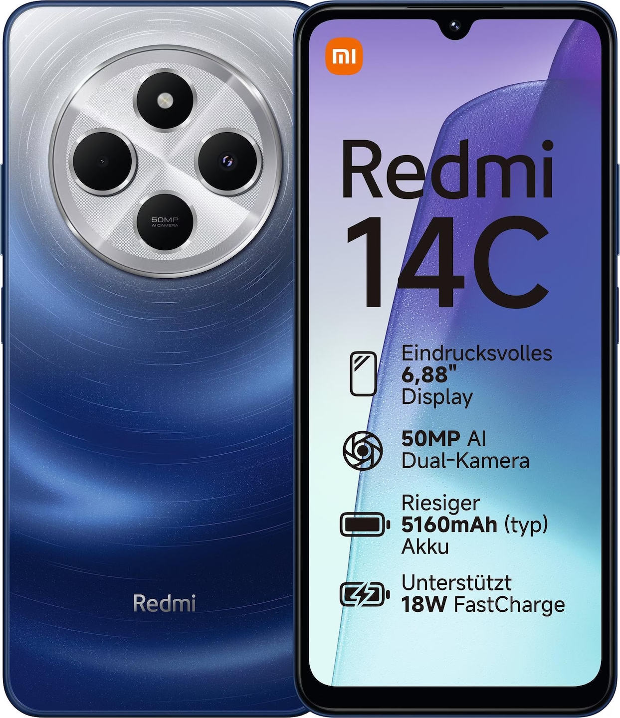 Xiaomi Redmi 14C Smartphone 8GB RAM 128GB en República Dominicana