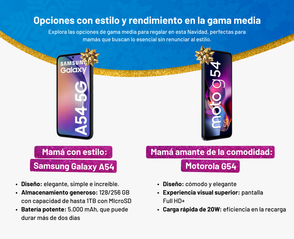 Samsung y Xiaomi Redmi soporte para celular en República Dominicana