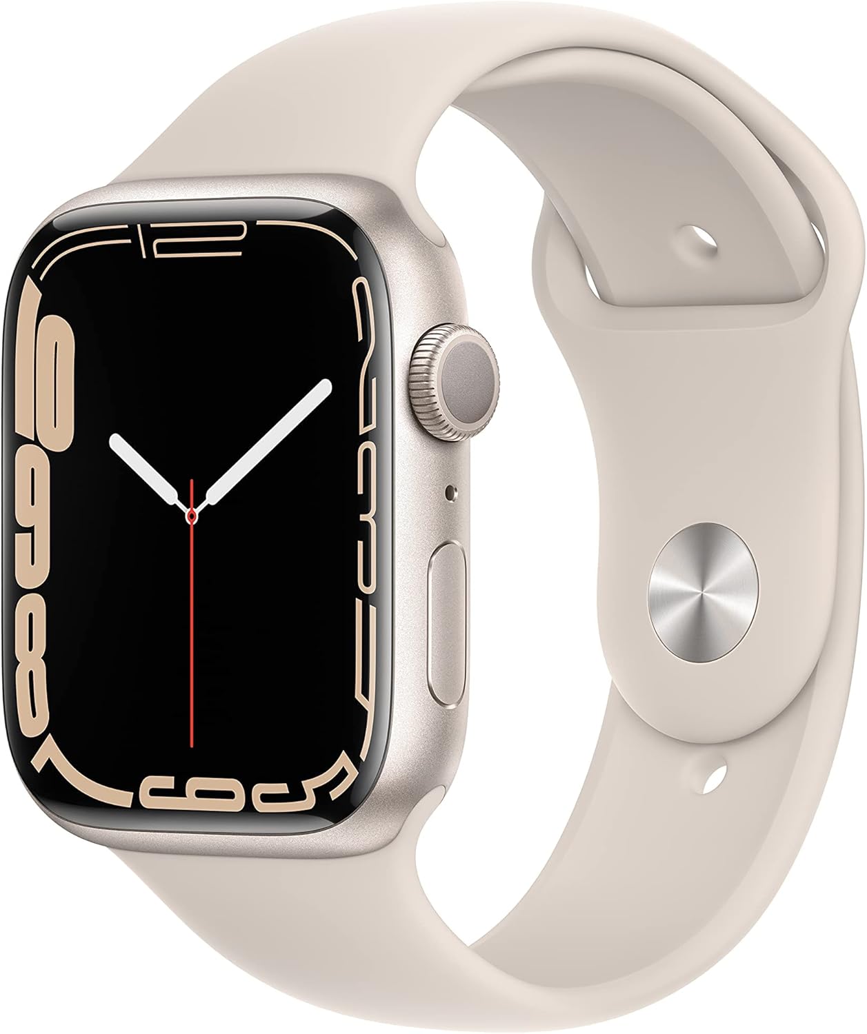 Apple Watch Series 7 45mm Plata Deportivo