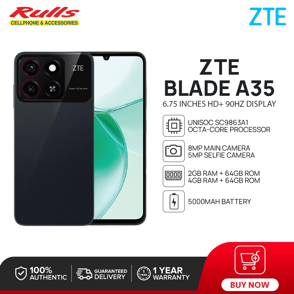 ZTE Blade A35 Smartphone 4GB RAM 64GB en República Dominicana