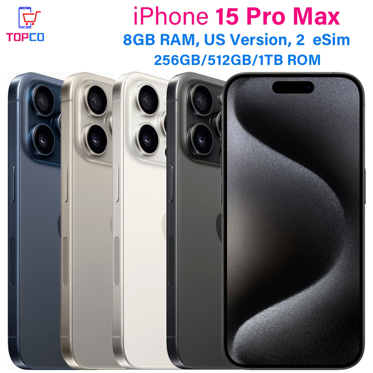 Apple iPhone 15 Pro Max compatible Turbo SIM