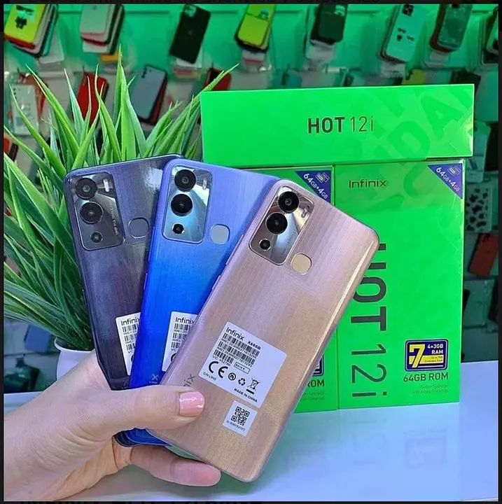 Infinix Hot 12i Smartphone 64GB 7GB RAM en República Dominicana
