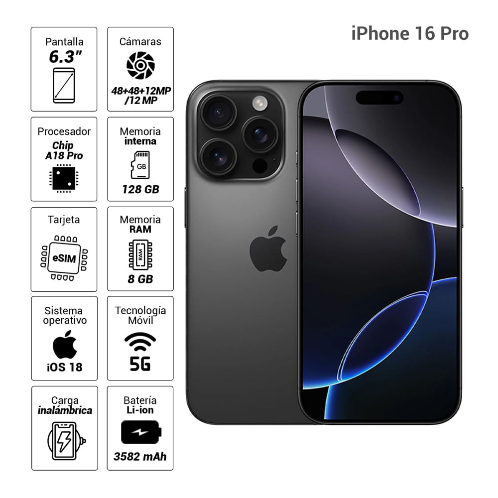 Apple iPhone 16 Pro 128GB eSIM