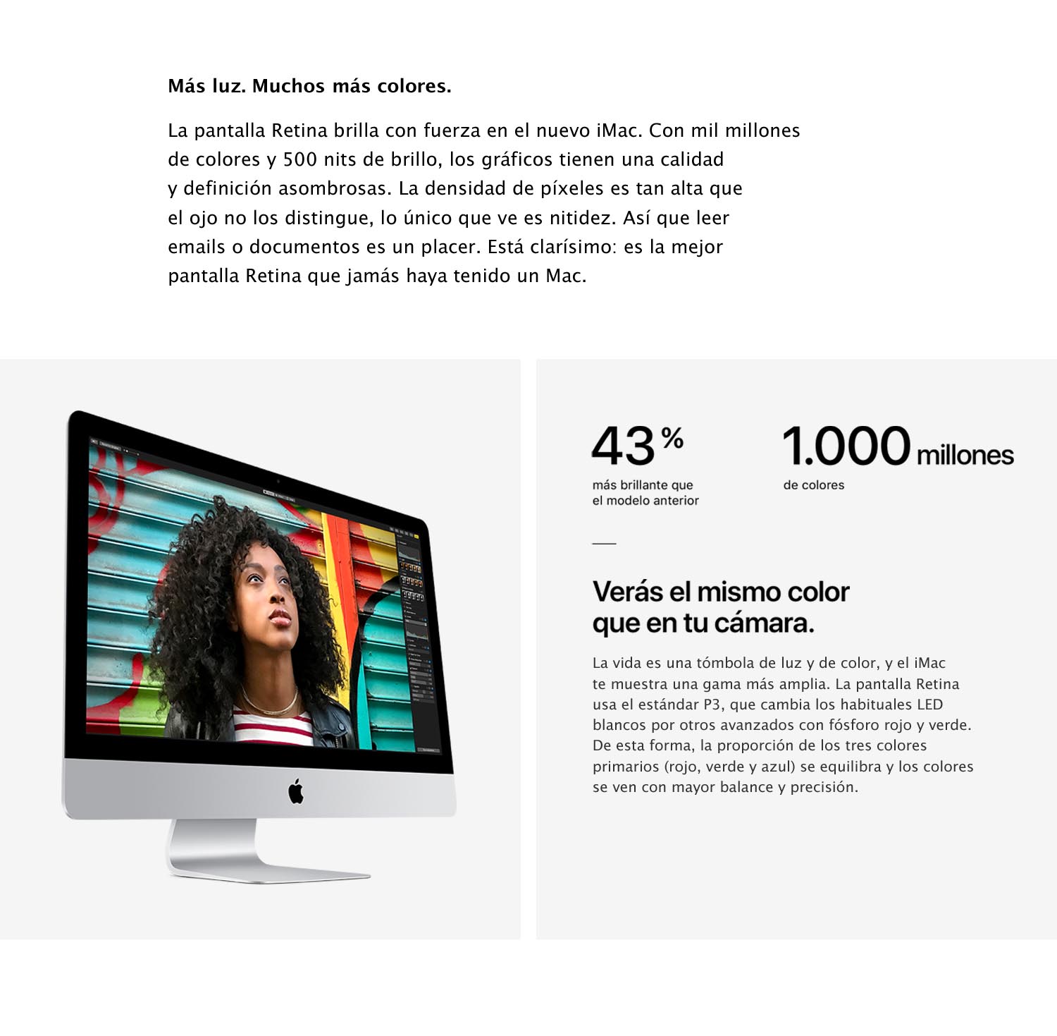 iMac Retina 5K 27" Core i5 16GB RAM 512GB SSD Radeon Pro R9 2GB en República Dominicana
