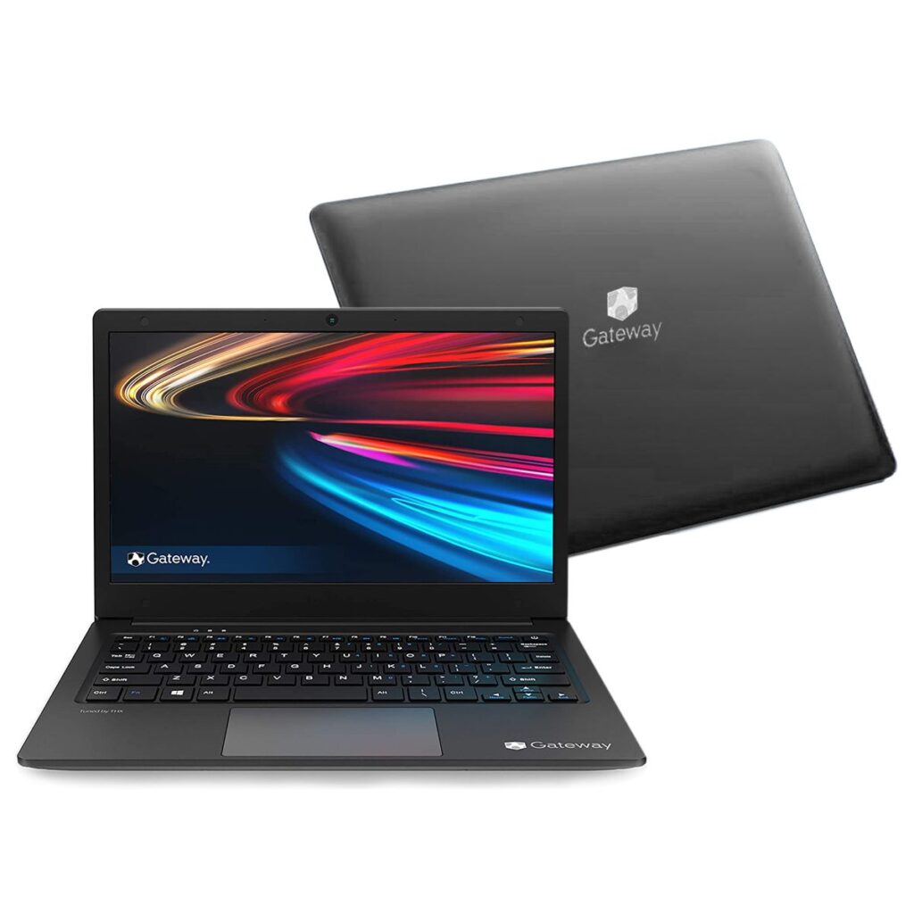Laptop Gateway con procesador i3, 2GB RAM, 280GB HDD, pantalla con detalle por humedad