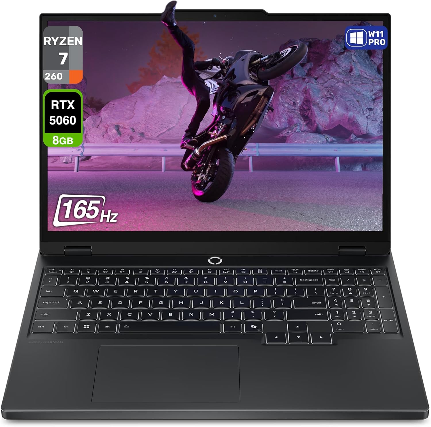 Lenovo Legion 5 Gen 10 de 15.1" OLED 165Hz con Intel i9-14900HX, SSD 1TB, 16GB RAM y RTX 5070 8GB en República Dominicana