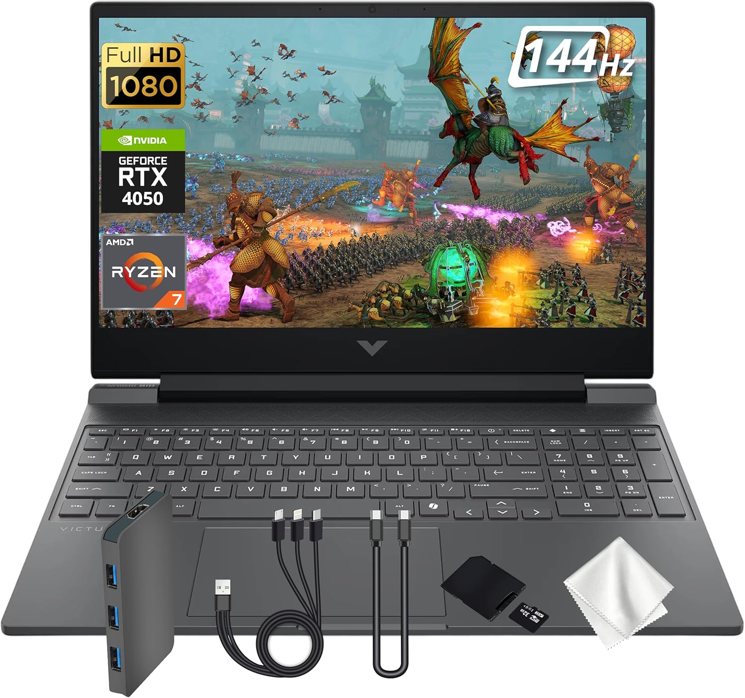 Portátil HP Victus Gaming i5-13450H con RTX 4050, 16GB RAM y 512GB SSD en República Dominicana