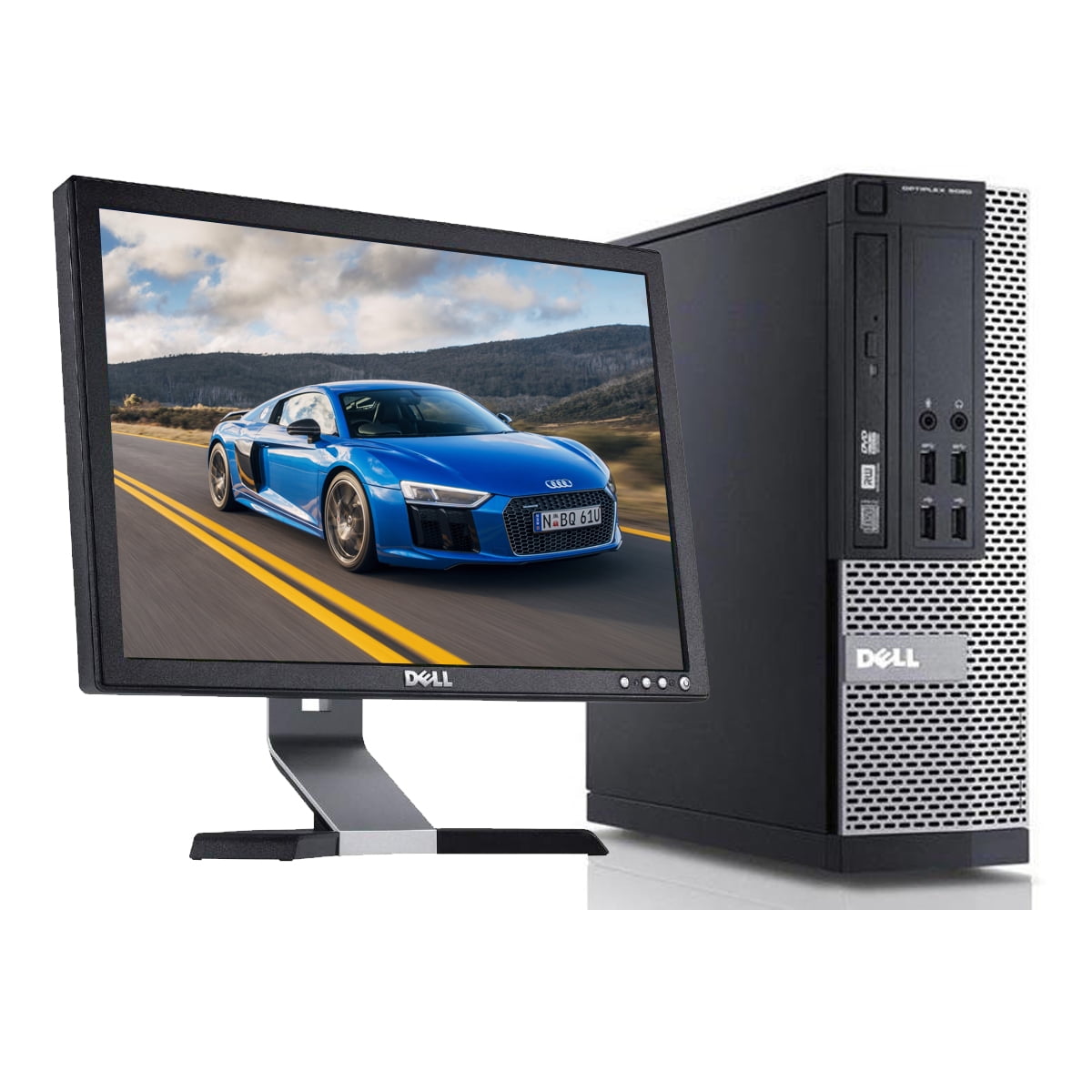 Mini PC Dell Core i5 con 8GB RAM, Disco de 500GB y Monitor Dell 20"