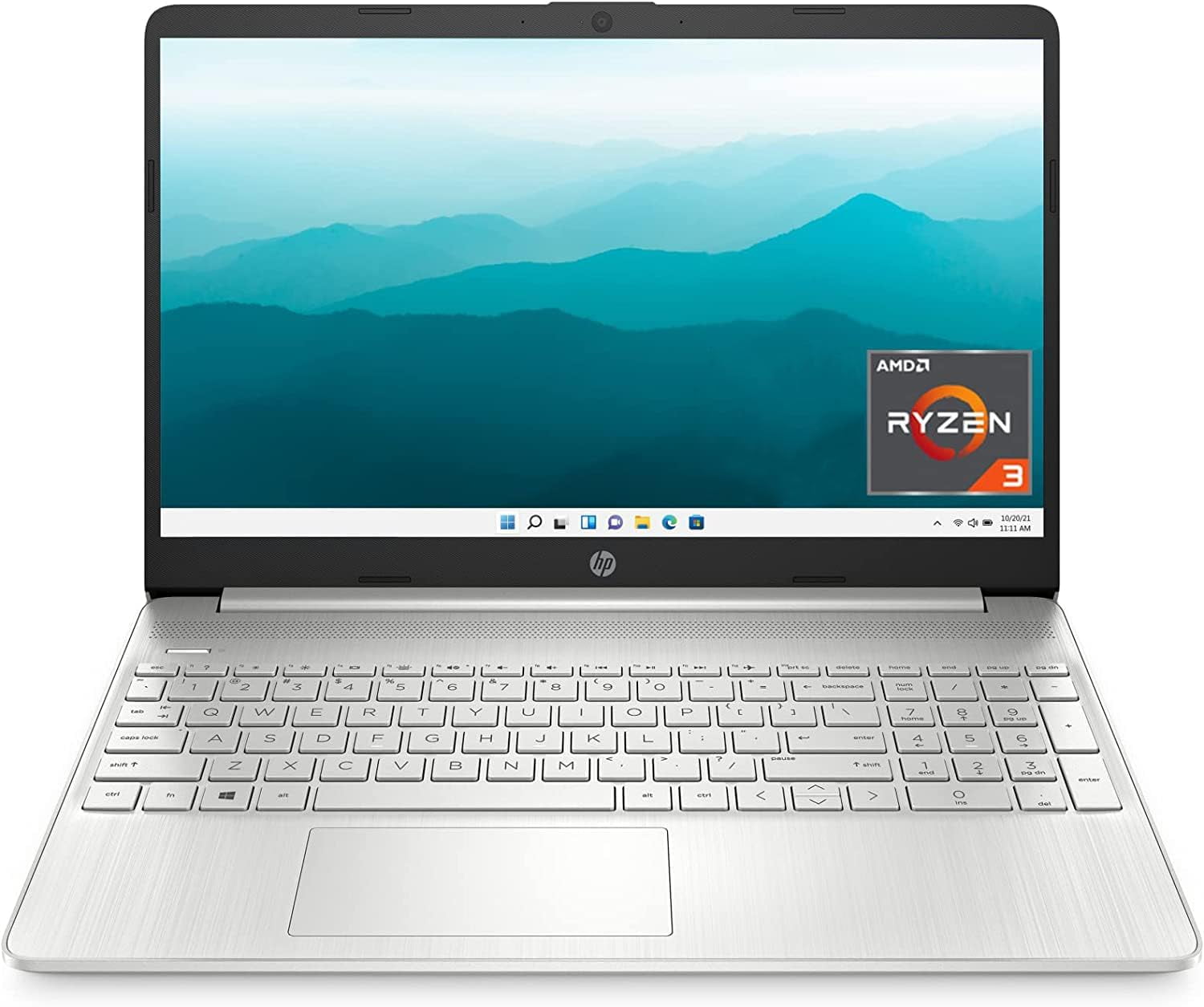 Portátil HP 15 con Ryzen 3, 8GB RAM, 128GB SSD y Pantalla Táctil