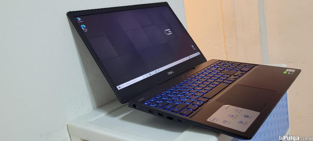Laptop Dell G5 Gamer 15" con Intel Core i7 10ª Gen, 16GB RAM DDR4, SSD 256GB + HDD 1TB, GTX 1650 Ti 4GB en República Dominicana