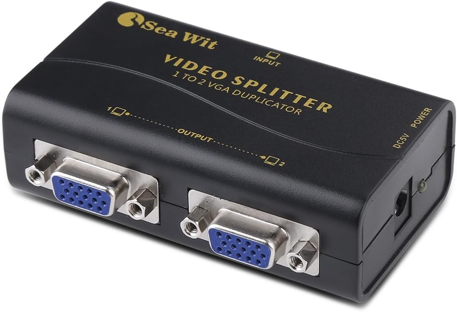 Divisor VGA para transmitir video en alta definición a dos monitores simultáneamente en República Dominicana
