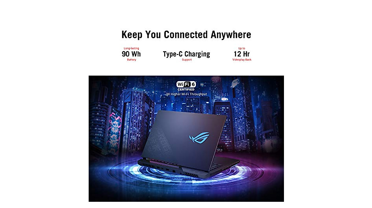 Portátil Asus ROG Strix 15.6" Gaming Ryzen 9 32GB DDR4 1TB SSD RTX 3070 8GB en República Dominicana