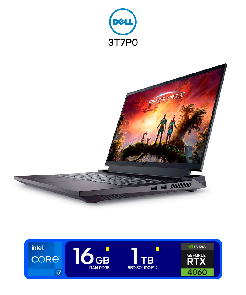 Laptop Dell G7 16" Intel i7-13700, 1TB SSD, 16GB RAM en República Dominicana