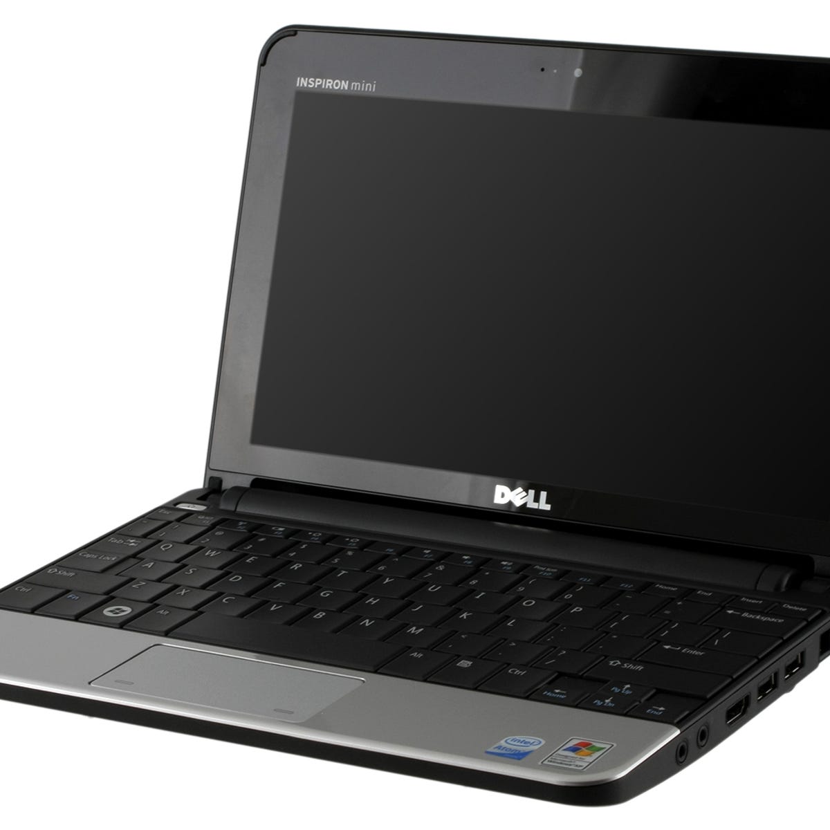 Mini laptop Dell Inspiron con pantalla táctil dañada, buen estado general en República Dominicana