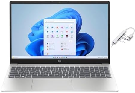 Portátil HP 15FC0383 con 8GB RAM, SSD 256GB y pantalla de 15.6" Ryzen 3 7ª generación en República Dominicana