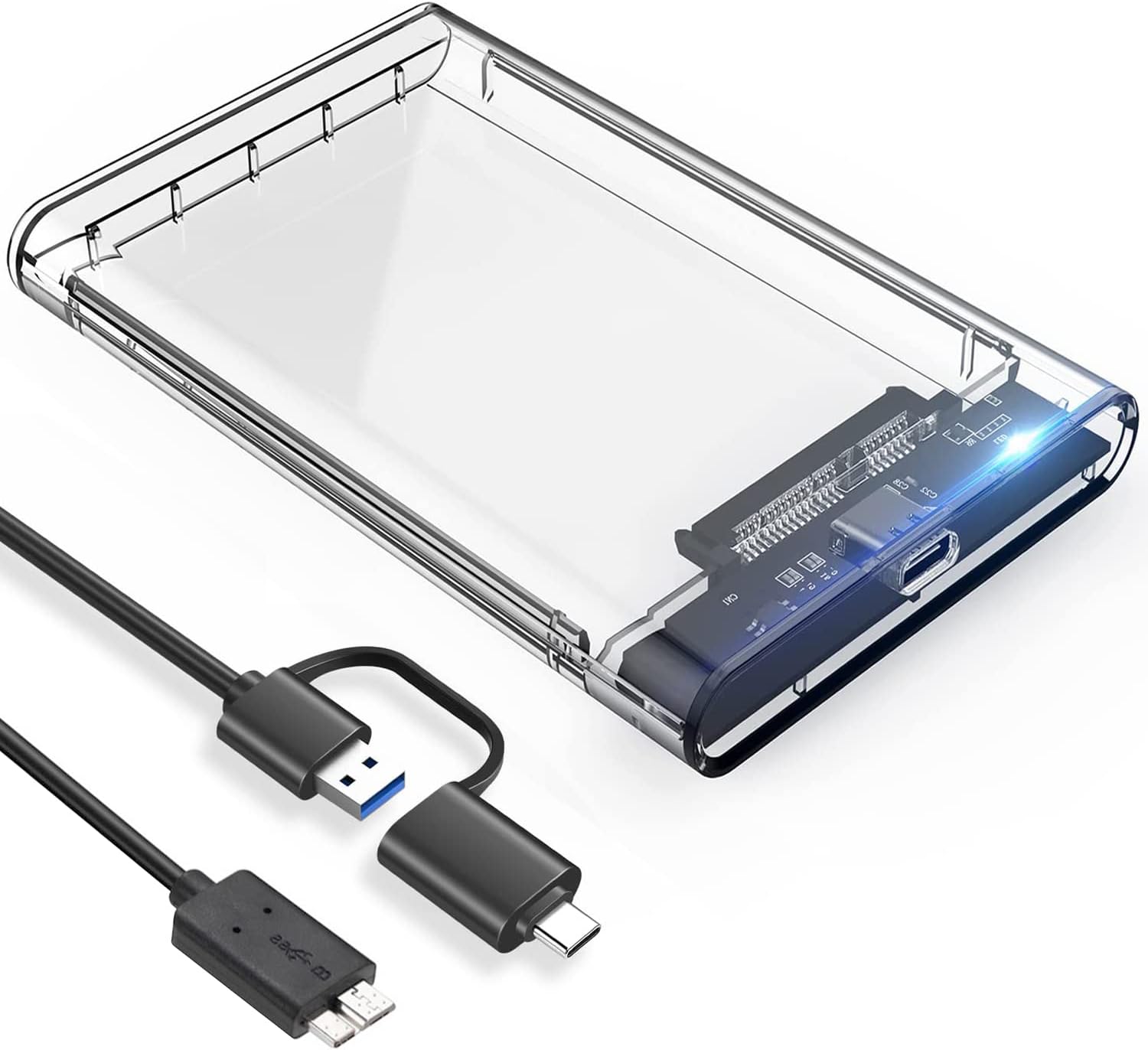 Caja para disco duro externo USB 3.0 compatible con consolas Xbox y PS4 en República Dominicana