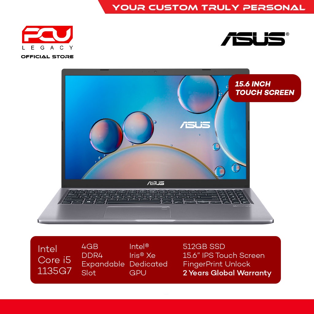 Laptop Asus VivoBook X515E con Procesador Intel i5-1135G7 en República Dominicana
