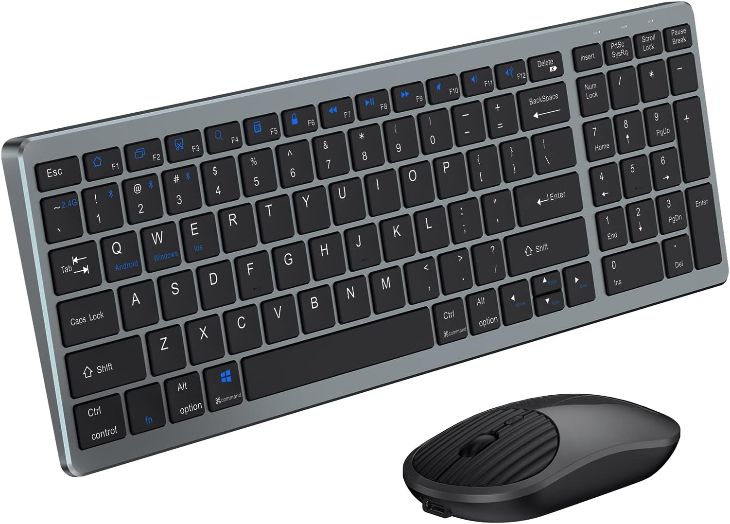 Conjunto Teclado y Ratón Inalámbrico Bluetooth en República Dominicana
