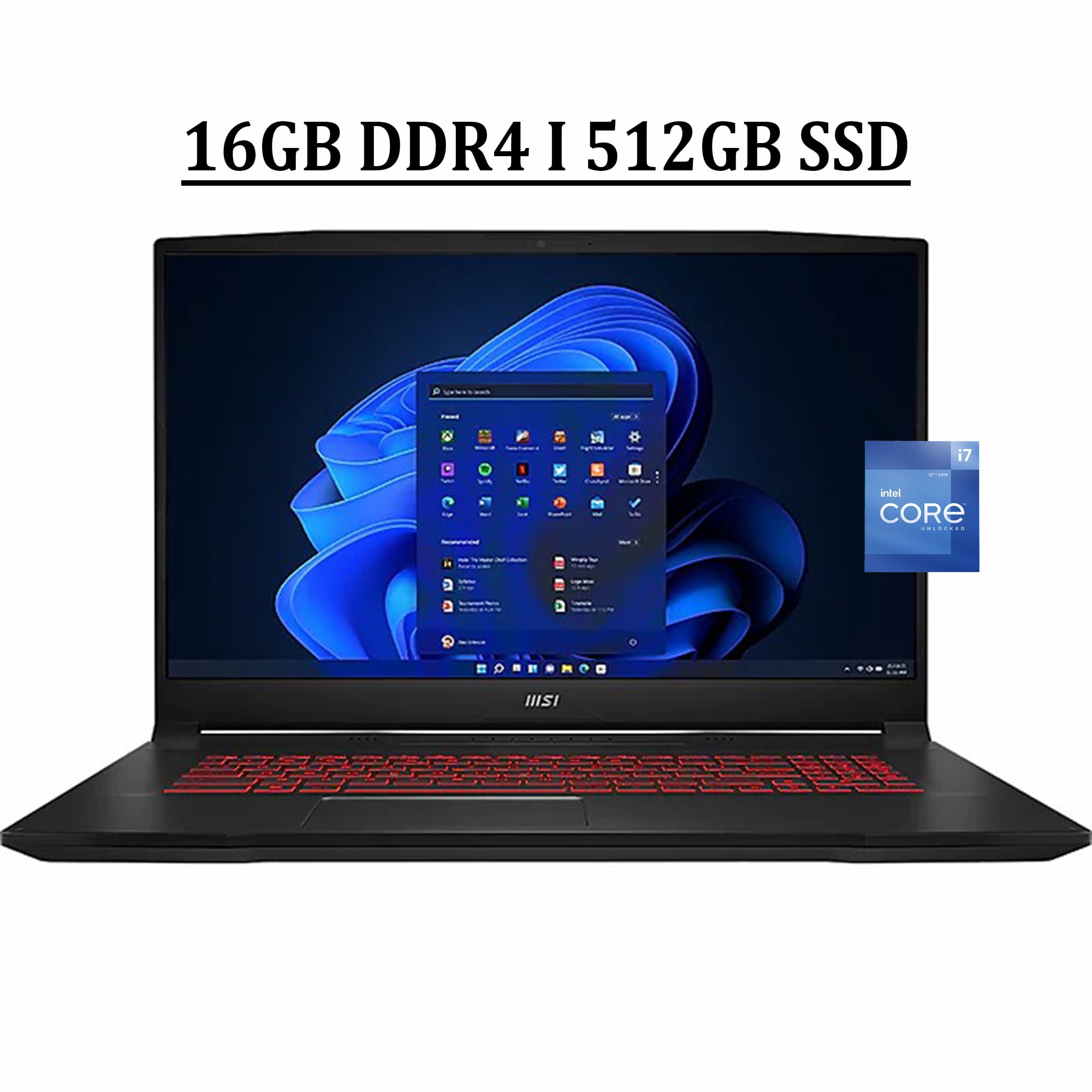 Portátil Gaming MSK KATANA GF76 de 17" con Pantalla FHD IPS 144 Hz en República Dominicana