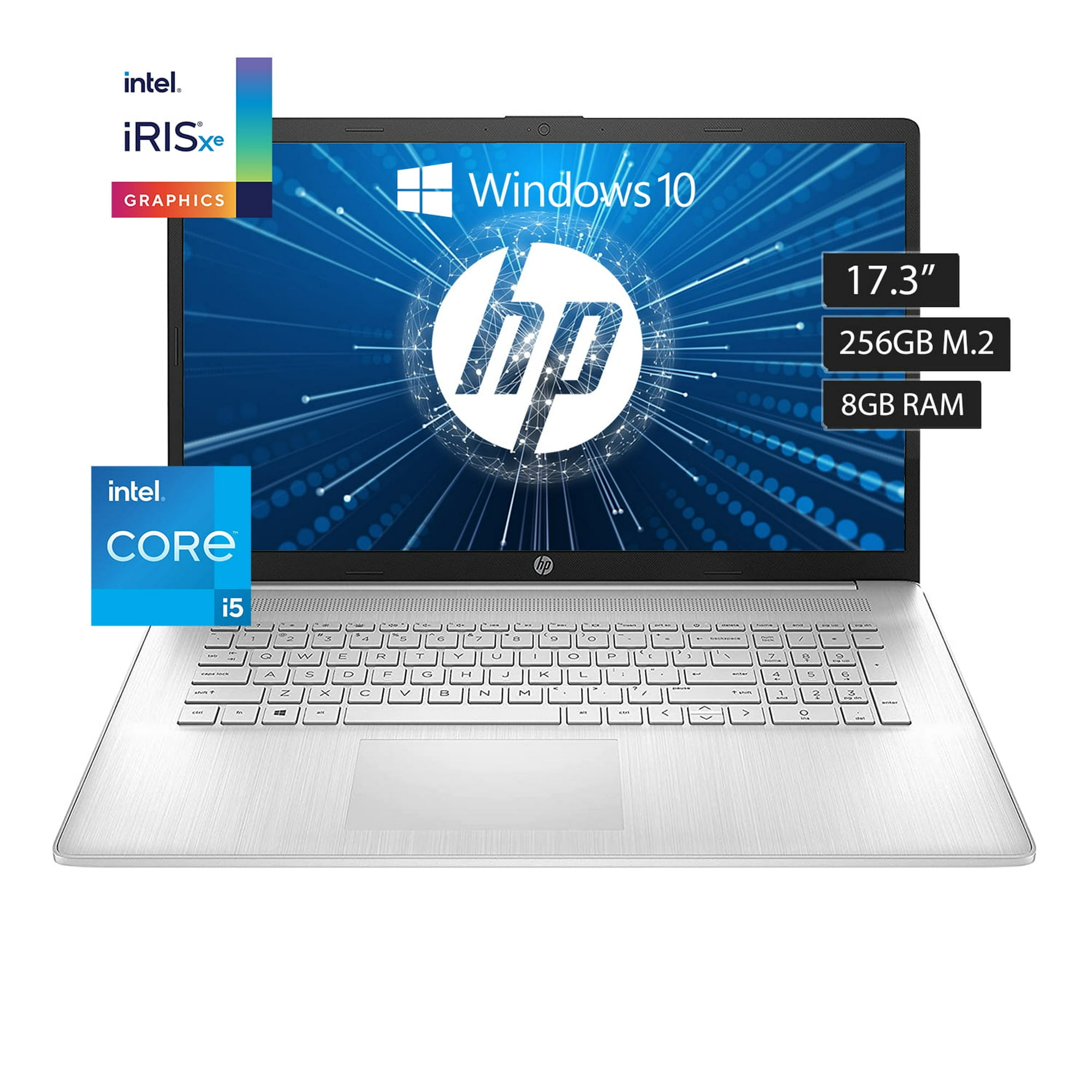 Laptop HP ProBook 650 G4 Blanca 17" Core i5 7ª Gen 8GB RAM DDR4 SSD 256GB + HDD 320GB en República Dominicana
