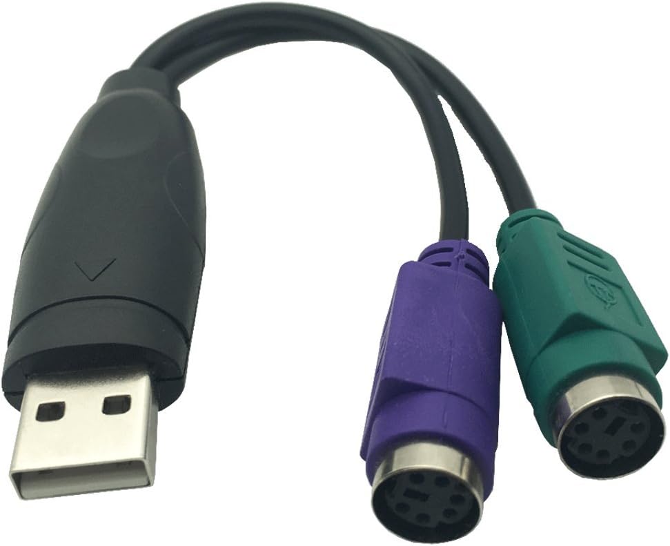 Adaptadores PS2 a USB para Teclados y Mouse Compatibles con PC y Laptop en República Dominicana