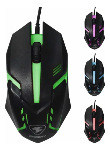 Ratón Gaming JEQANG JM318 USB con iluminación RGB para juegos