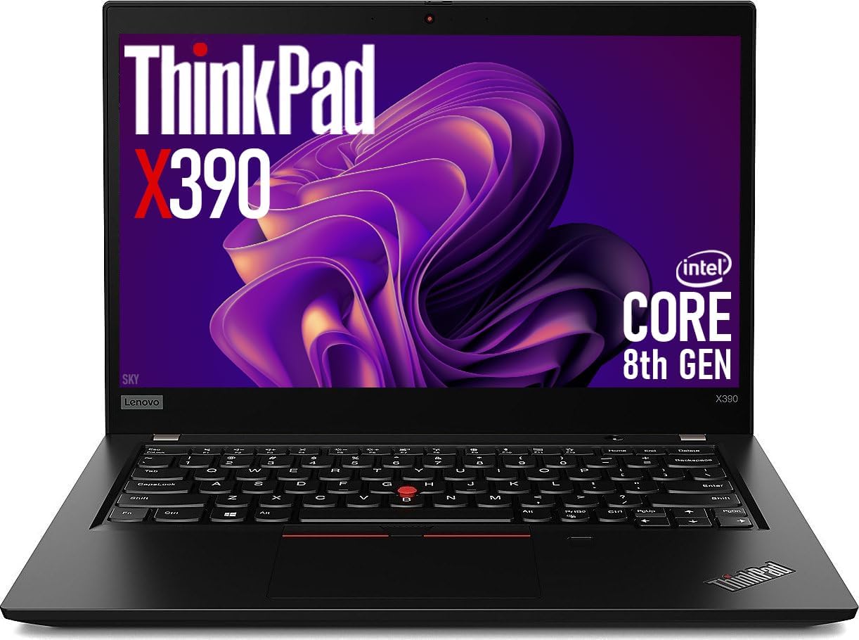 Laptop Lenovo ThinkPad X390 8ª Generación, Intel Core i7, 16GB RAM, 512GB SSD