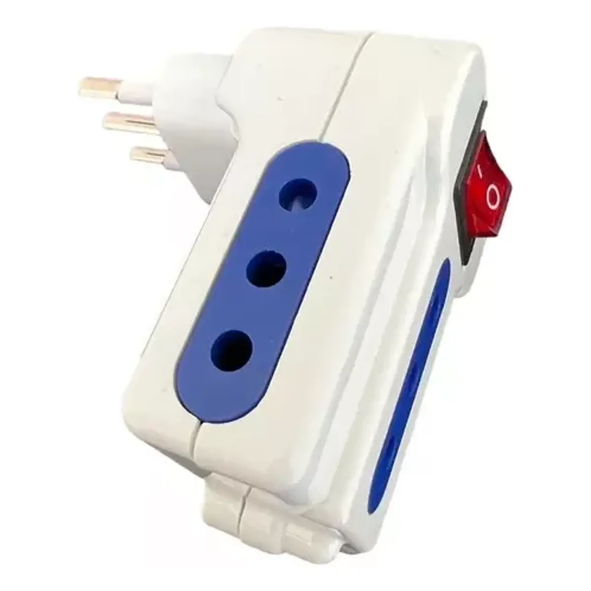 Enchufe triple flexible giratorio ultra fino 2500W HSE3C1 en República Dominicana