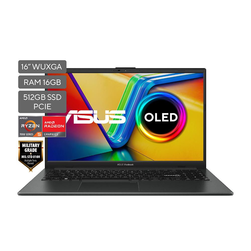 Portátil Asus VivoBook con procesador Ryzen 5, 16 GB de RAM y SSD de 512 GB