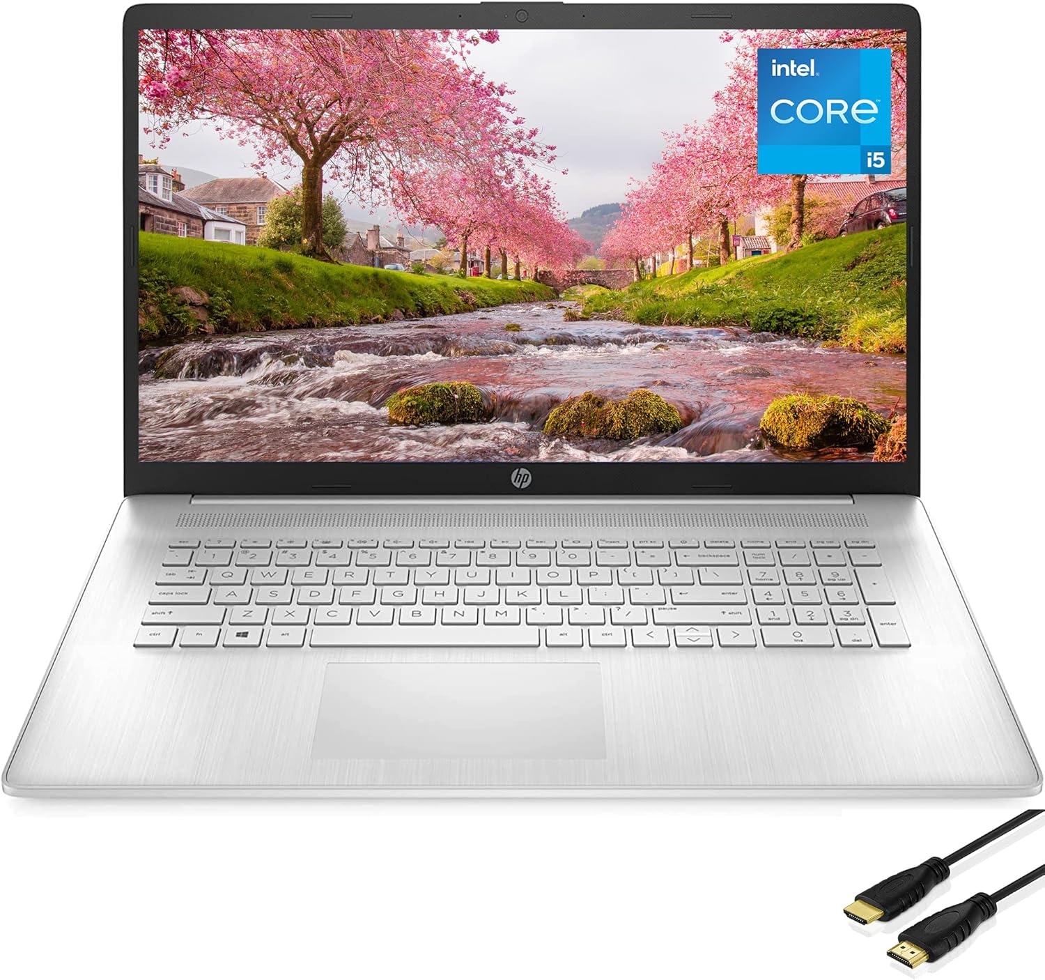 Laptop HP 17" con procesador Intel Core i5, 16GB RAM, SSD 256GB y teclado retroiluminado