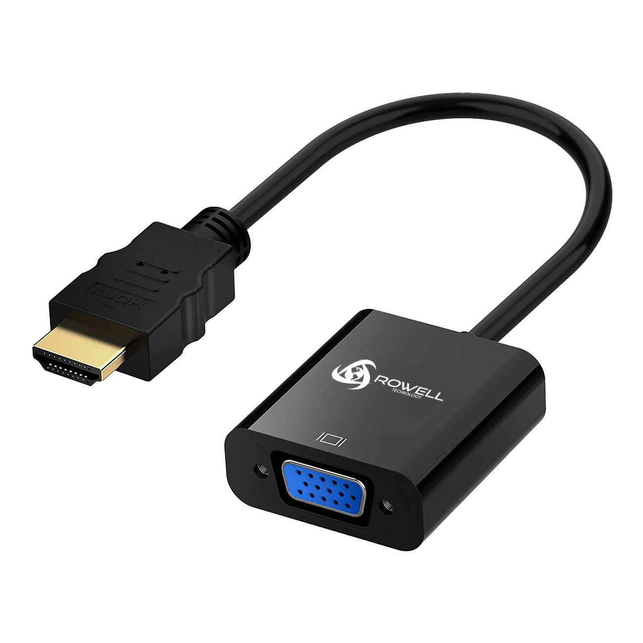 Adaptador HDMI a VGA con Cable Incluido para Conexión Fácil